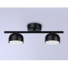 Светильник Ambrella light TN71024/2 BK черный GX53/2 max 12W 320*80*140