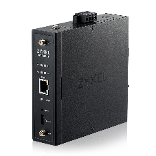 Точка доступа промышленная ZYXEL Wi-Fi 7 Industrial Access Point Zyxel NebulaFlex Pro IAP500BE, 802.11be (BE5100), MU-MIMO 2x2+2x2, external antennas (included), 1xLAN 2.5GE, PoE or dual power DC-input, DIN rail/wall mount