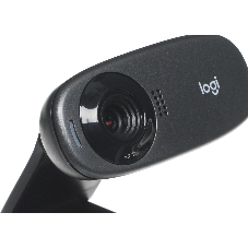 Веб-камера Logitech C310 HD 1280x720, 30 кадр/с, USB Type-A, микрофон (шумоподавление), автоосвещение, универсальное крепление