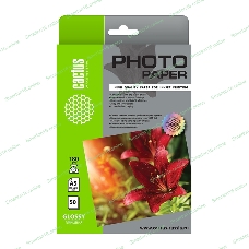 Фотобумага Cactus CS-GA518050 A5/180г/м2/50л./белый глянцевое для струйной печати