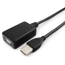 Кабель-удлинитель USB2.0 активный Gembird/Cablexpert UAE-01-10M, AM/AF, 10м