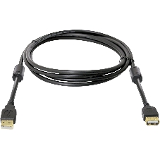 Кабель Defender PRO USB 2.0 кабель удлинительный 1.8м AM/AF, зол.конт, 2фер.фил.