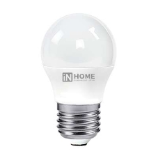 Лампа светодиодная LED-ШАР-VC 8Вт 230В E27 4000К 720лм IN HOME 4690612020570 Лампа светодиодная LED-ШАР-VC 8Вт 230В E27 4000К 720лм IN HOME 4690612020570