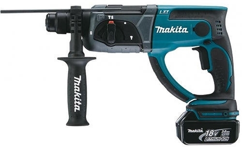 Перфоратор Makita DHR202RFE, SDS-plus, 21В, 2,8 Дж, от аккумулятора