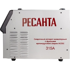 Сварочный аппарат Ресанта САИ-315АД инвертор MMA DC/TIG DC 13.8кВт