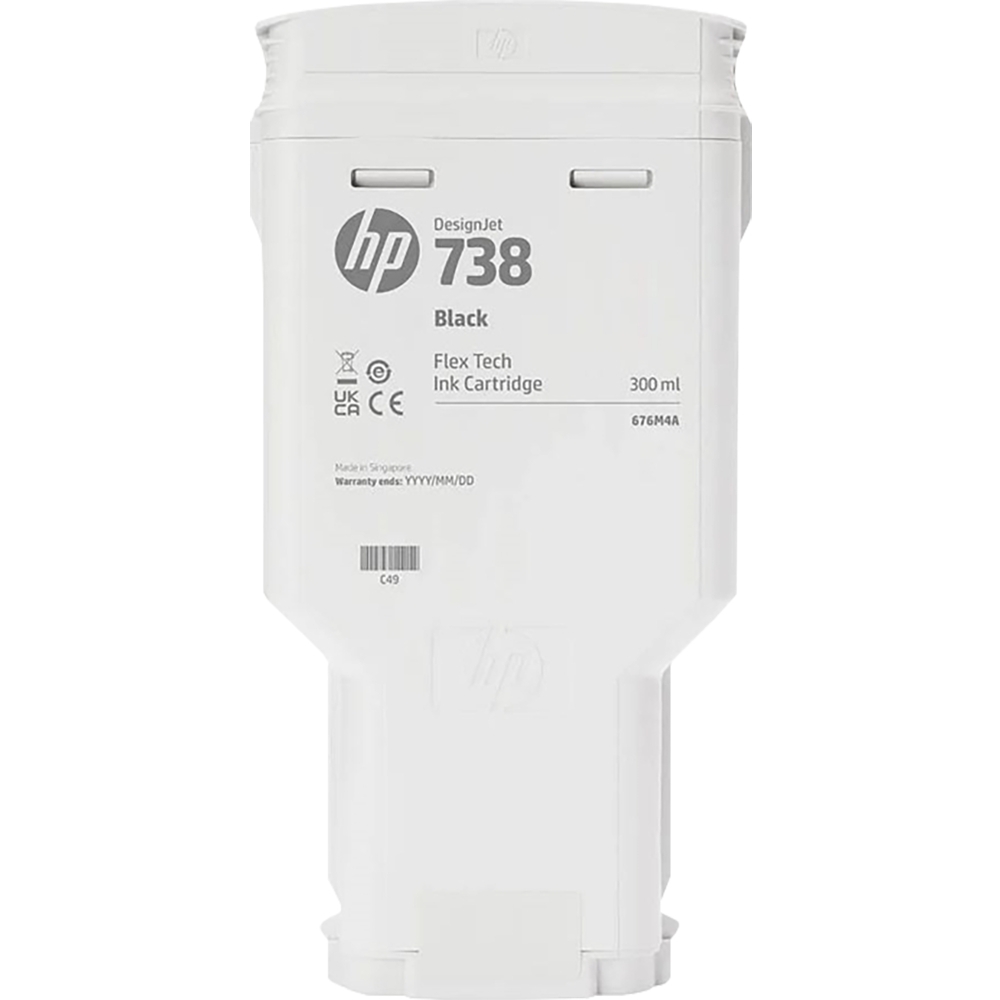 Картридж струйный HP 738 300-ml черный DesignJet Ink Cartridge
