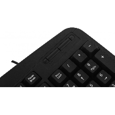 Клавиатура проводная Defender Office HB-910 RU, USB, черный