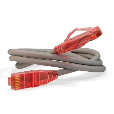 Патч-корд Hyperline U/­UTP, Cat.5e, LSZH, 5 м, серый 