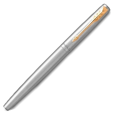Ручка перьевая Parker Jotter Core F691 (CW2030948) Stainless Steel GT, M, сталь нержавеющая, подарочная коробка