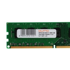 Оперативная память Qumo, DDR3, 8GB, (1x8GB,), UDIMM, 1600MHz, CL11