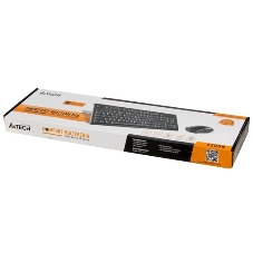 Комплект клавиатура+мышь A4Tech 4200N беспроводной, USB, 1000 DPI, чёрный