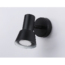 Накладной поворотный спот Ambrella light TA13112 BK/WH черный/белый GU10 max 12W D85*L123*H145