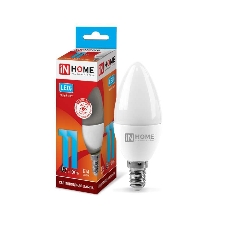 Лампа светодиодная LED-СВЕЧА-VC 11Вт свеча 4000К нейтр. белый E14 1050лм 230В IN HOME 4690612020471 Лампа светодиодная LED-СВЕЧА-VC 11Вт свеча 4000К нейтр. белый E14 1050лм 230В IN HOME 4690612020471