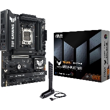 Материнская плата ASUS TUF GAMING B650E-PLUS WIFI, AM5, AMD B650, 4xDDR5, 4xSATA, 3xM.2, 1xPCIe 5.0 x16, 1xPCIe 4.0 x4, 2xPCIe 4.0 x1, 1xDisplayPort, 1xHDMI, 1x2.5Gb LAN, Wi-Fi 6E, Bluetooth 5.3, 1xUSB-C 20Gbps, 3xUSB-A 10Gbps, 6xUSB-A 2.0, 5x3.5 мм, 7.1, ATX