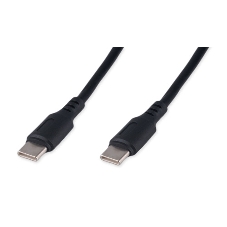 Кабель USB2.0 Cablexpert CCB-USB2-CMCMO1-2MB, TypeC/TypeC, Classic 0.1, 3A, 60W, PD/QC3.0, медь, 2м, черный, коробка