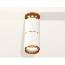 Светильник Ambrella Light XS6301260 SWH/PYG белый песок/золото желтое полированное MR16 GU5.3 (N6905, C6301, A2062, N6124)