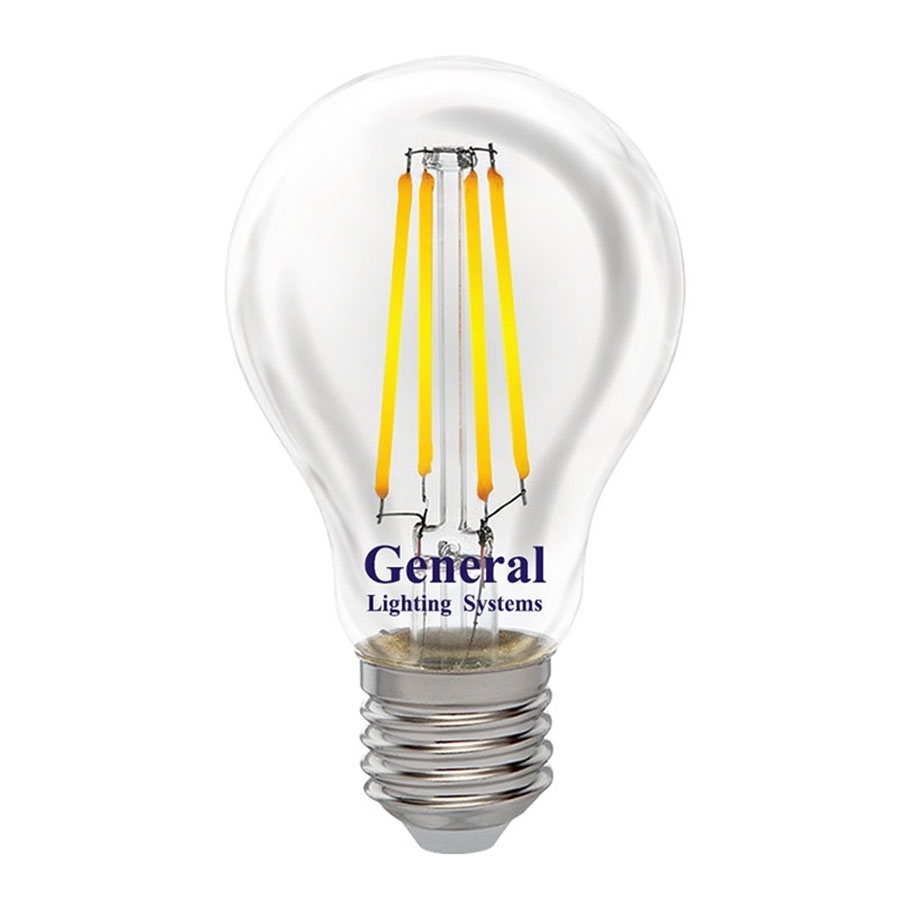 Филаментная светодиодная лампа General GLDEN-A60S-DEM-13-230-E27-4500 1/10/100