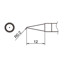 Жало для паяльника Hakko T39-BL02