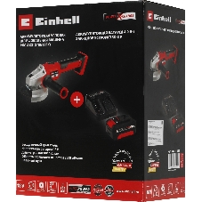 Угловая шлифовальная машина Einhell PXC AXXIO 8500об/мин рез.шпин.:M14 d=125мм (4431151SET)