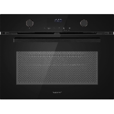 Духовой шкаф Электрический Weissgauff OE 4551 DB Black Edition черный