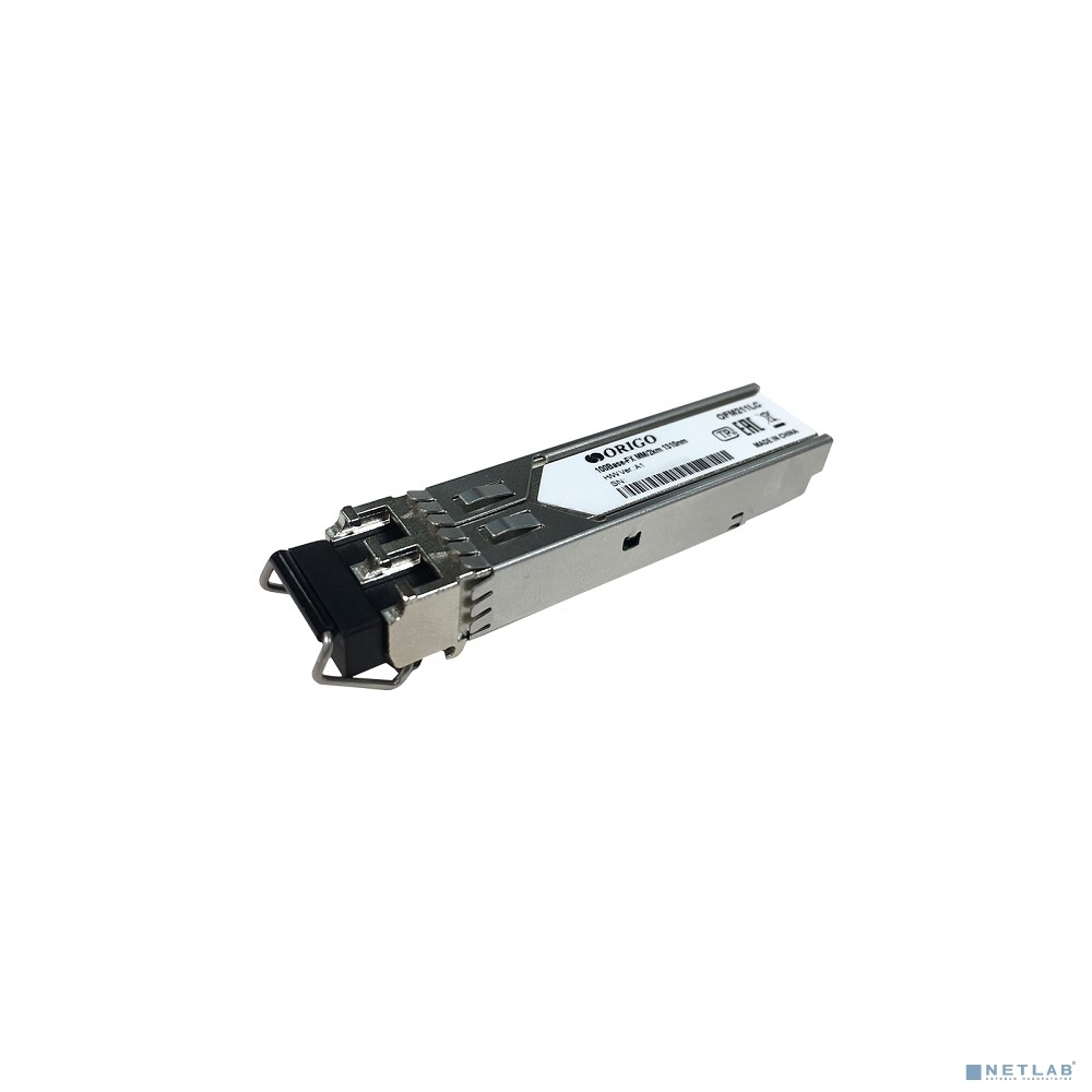 Трансивер SFP ORIGO OFM211LC/A1A с 1 портом 100Base-FX для многомодового оптического кабеля (до 2 км, разъем Duplex LC)