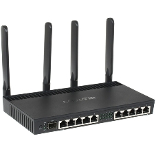 Маршрутизатор MIKROTIK RB4011iGS+5HacQ2HnD-IN 10x10/100/1000 LAN, 1 SFP+, 2,4Ghz/5Ghz, 802.11a/b/g/n/ac