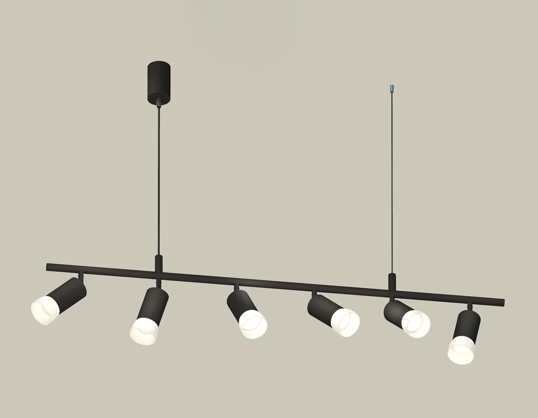 Светильник Ambrella light XB9006330/6 SBK/FR черный песок/белый матовый MR16 GU5.3 (С9006, С6323, N6258)