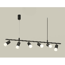 Светильник Ambrella light XB9006330/6 SBK/FR черный песок/белый матовый MR16 GU5.3 (С9006, С6323, N6258)