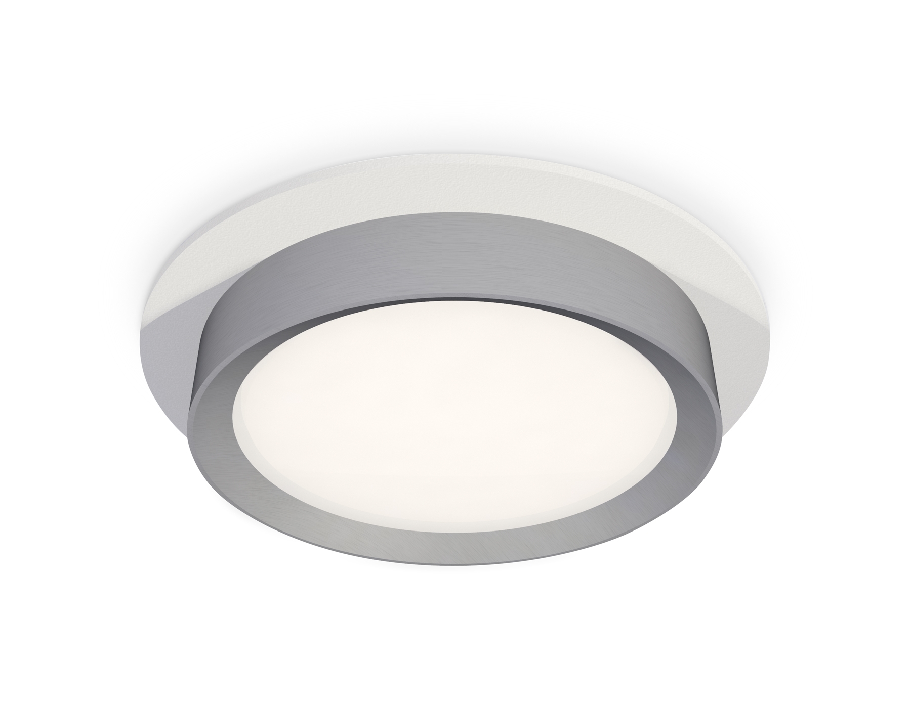 Комплект встраиваемого светильника Ambrella light XC8050004 SWH/MCH белый песок/хром матовый GX53 (C8050, N8121)