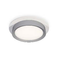 Комплект встраиваемого светильника Ambrella light XC8050004 SWH/MCH белый песок/хром матовый GX53 (C8050, N8121)