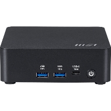 Мини ПК MSI Cubi NUC AI 1UMG-043XRU Core Ultra 5 125H (1.2) 16Gb SSD 512Gb Graphics CR без ОС 2xGbitEth WiFi BT 120W черный (9S6-B20911-043)