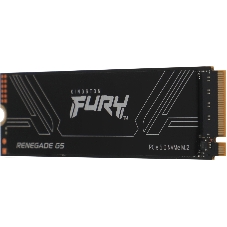 Накопитель SSD Kingston Fury Renegade, 1Tb, M.2(22x80мм), NVMe, PCIe 5.0 x4, 3D TLC, R/W 14200/11000Mb/s, IOPs 2 200 000/2 150 000, TbW 1000, DWPD 0.5 (12 мес)