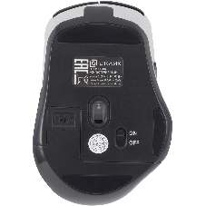 Мышь беспроводная Oklick 516MW черный/серебристый, 1600 dpi, радиоканал, Bluetooth, USB, кнопки - 6