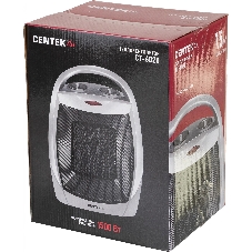 Тепловентилятор Centek CT-6020 серый, 750/1500 Вт, 15 м2, термостат