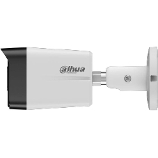 Уличная цилиндрическая IP-видеокамера DAHUA DH-IPC-HFW1839TCP-A-IL-0360B-S6 SmartDualLight 8Мп, 1/2.7” CMOS, объектив 3.6мм, обнаружение людей, микрофон, ИК 30м, LED 30м, IP67, металл/пластик