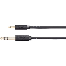 Кабель-адаптер 3.5ST(M)/6.35 ST(M), 3м, Telecom PRO TAV6165-3M