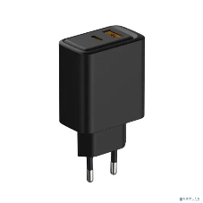 Сетевое зарядное устройство Rexant с портами USB-A и USB-C, 30Вт, черный