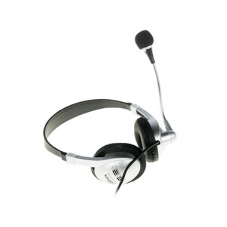 Гарнитура Ritmix RH-533 USB серебристый, проводная, USB