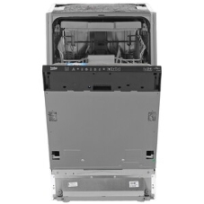 Встраиваемая посудомоечная машина Beko BDIS38120Q, белый, 44.8 см, 11 компл., 46 дБ, класс A
