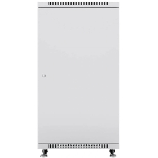 Шкаф телекоммуникационный напольный Cabeus SH-05C-18U60/80 IP20, 18U, 988х600х800 мм (ВхШхГ), дверь: стекло, разборный, цвет: серый