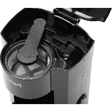 Кофеварка капельная Kitfort KT-763 350Вт черный
