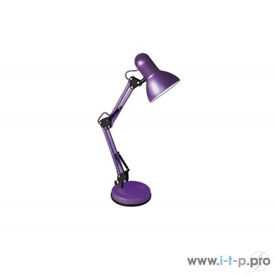 Светильник Camelion KD-313 C12 фиолетовый (настольный, 230V 60W, E27)