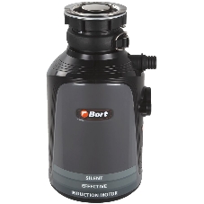 Измельчитель пищевых отходов Bort Alligator Plus, 750 Вт., объем 1 450 мл., пневмовыключатель