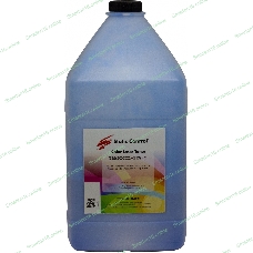 Тонер Static Control TRMPTCOL-1KG-C голубой флакон 1000гр. для принтера HP CLJCP1515/Canon MF8330