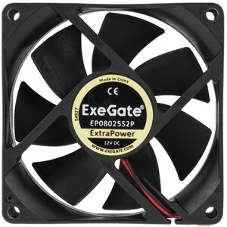 Вентилятор для корпуса ExeGate ExtraPower EP02510S2P-5 черный, 25 мм, 12000 об/мин, 26 дБ, 2 pin