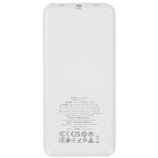 Портативный аккумулятор Hoco J102 Cool figure 10000mAh QC3.0/PD3.0 20W 3A USB-A/USB-C белый (J102 COOL FIGURE белый)