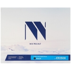 Картридж лазерный NVPrint совместимый HP CE250X черный для LJ Color CM3530/CP3525 (10500k)