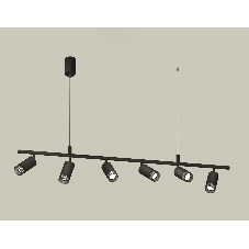 Светильник Ambrella light XB9006350/6 SBK/BK черный песок/тонированный MR16 GU5.3 (С9006, С6323, N6151)