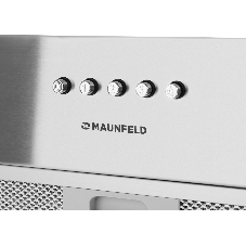Вытяжка встраиваемая Maunfeld Crosby Singl 5028 черный, 49.8 см, 850 куб. м/ч, 48 дБ