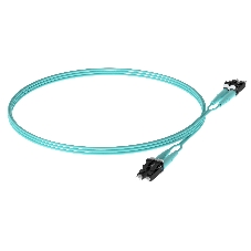 Патч-корд Panduit FX2ELLNLNSNM002 2x50/125 OM3 LC дуплекс-LC дуплекс 2м LSZH аквамарин